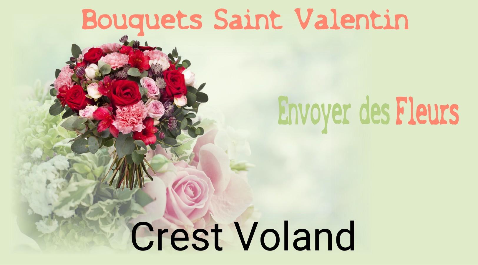 Roses de Saint-Valentin livrées à Crest-Voland